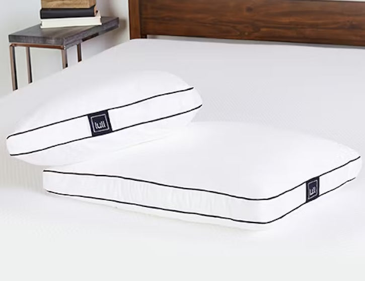Memory Foam Pillows on bed