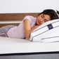 Woman sleeping on Lull pillows