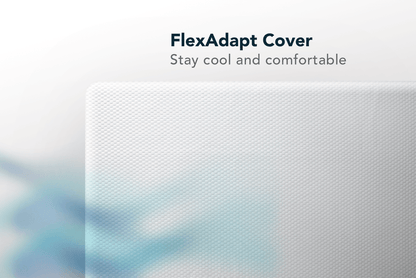 A picture showing the breathable sleeping surface of the Quilted memory foam on Lull's mattress.