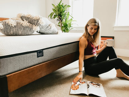 Original Mattress in clean bedroom