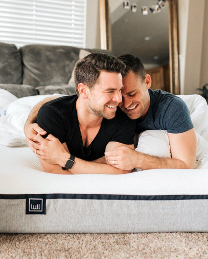 Couple on Original Lull Mattress