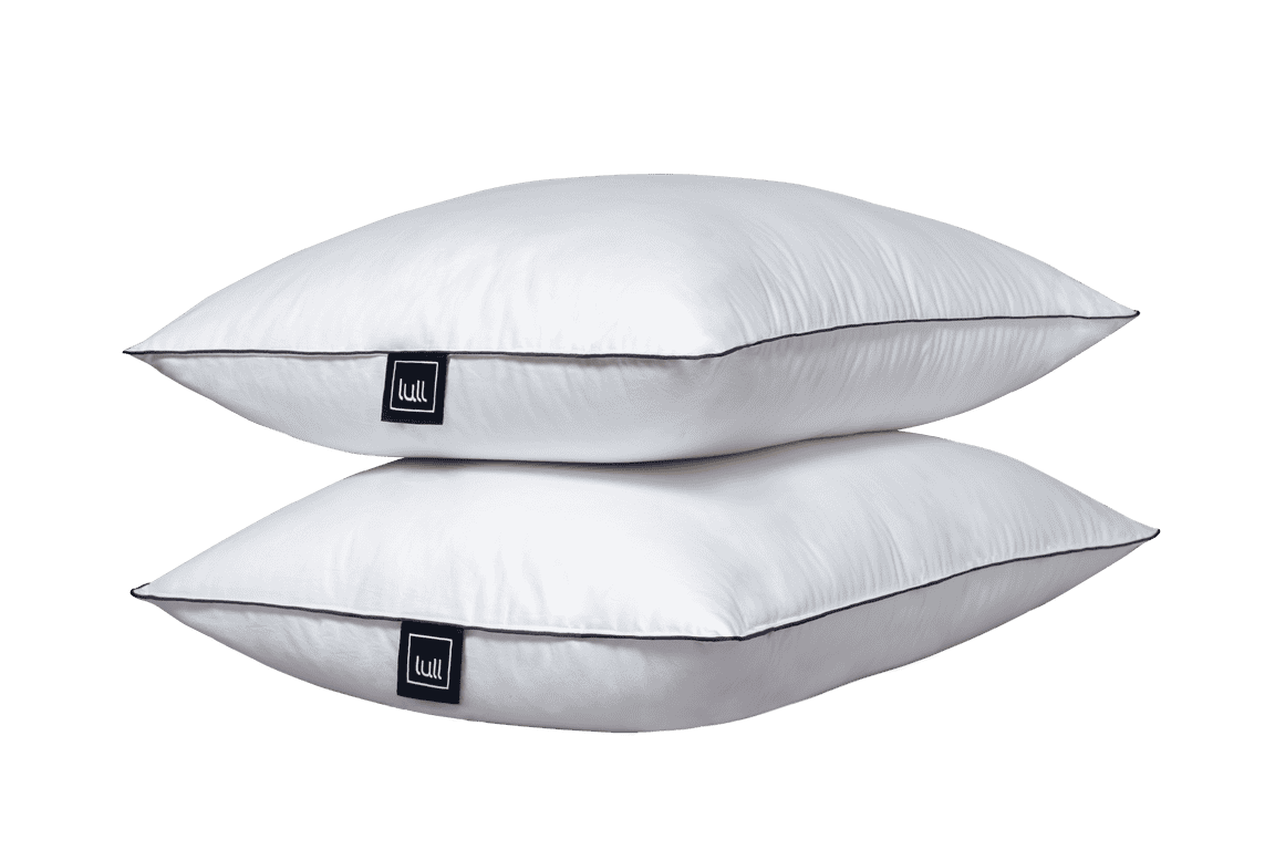 Down Pillow stacked