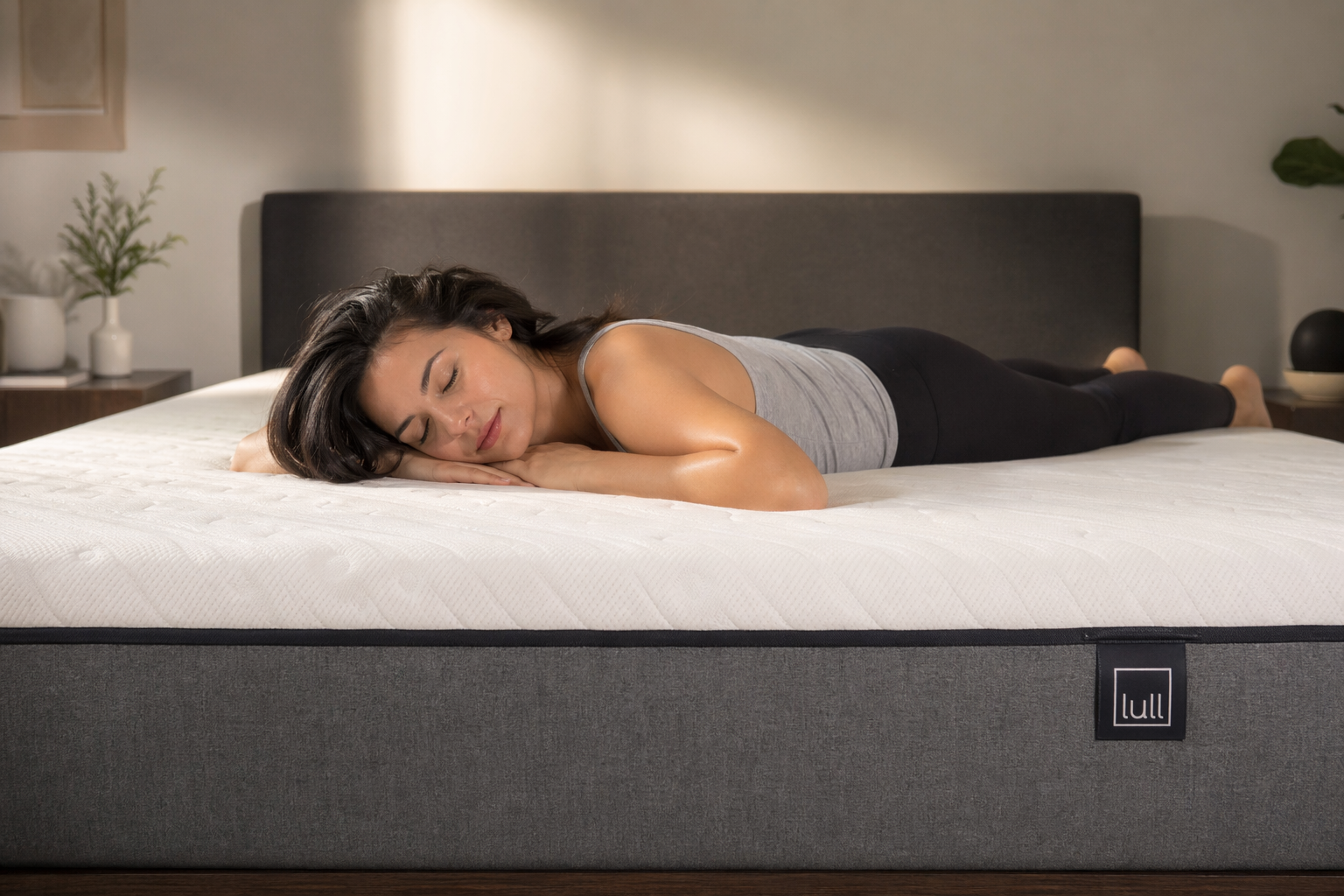 Waking up pain-free on a Lull mattress